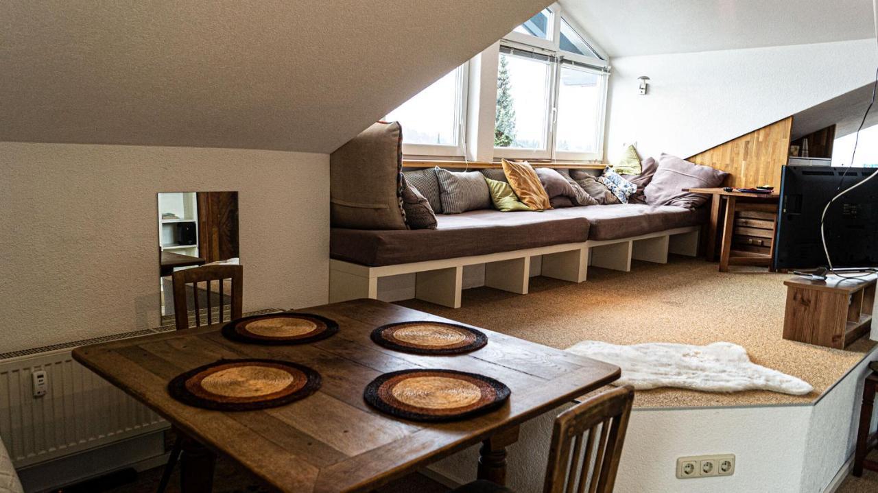 Giebelblick-D Apartment Oberstaufen Luaran gambar
