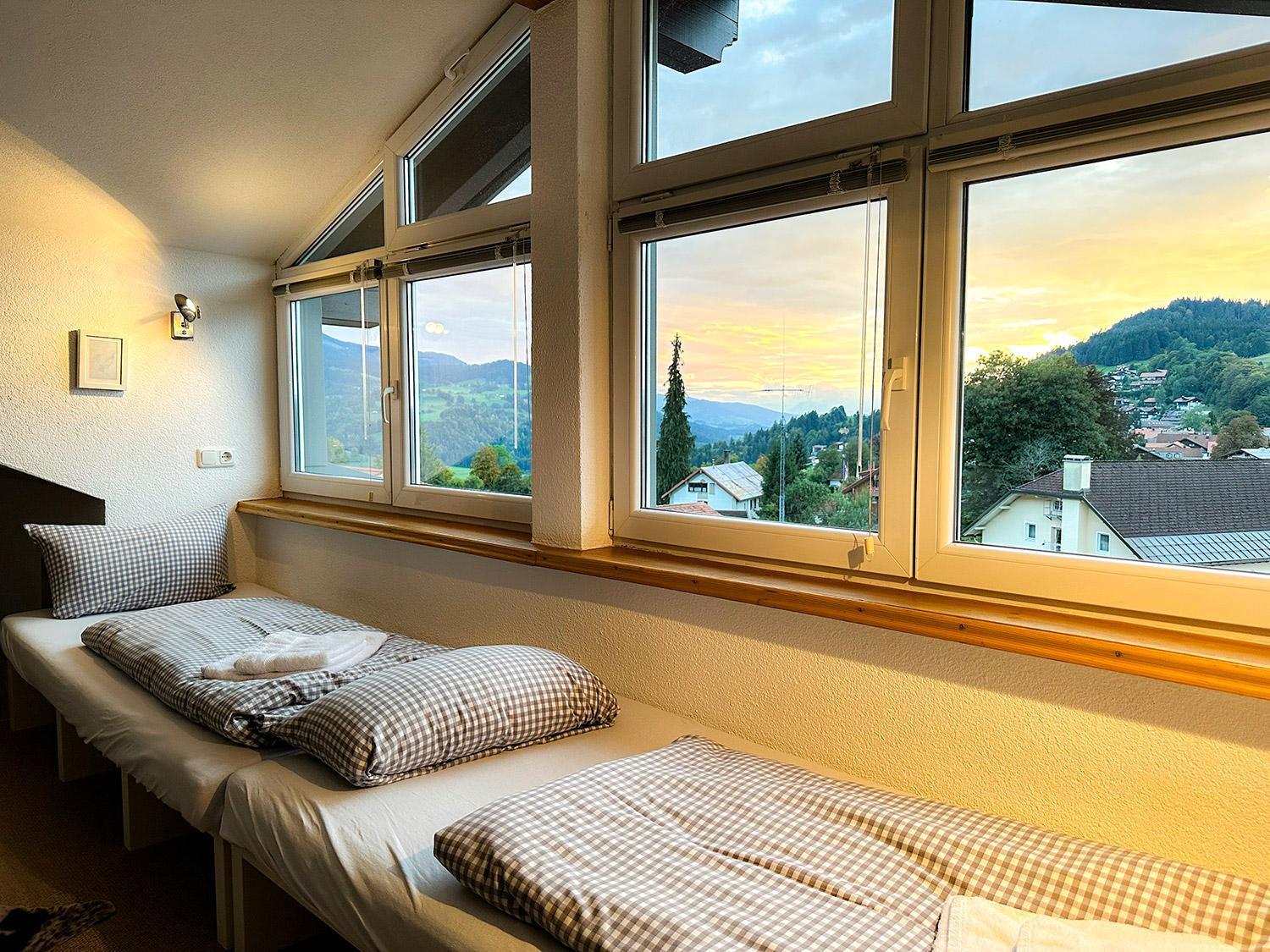 Giebelblick-D Apartment Oberstaufen Luaran gambar